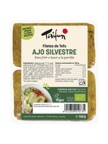 FILETE DE TOFU AL AJO SILVESTRE 160GR BIO - TAIFUN - 4012359010735